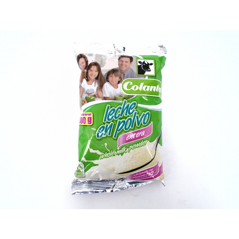 LECHE EN POLVO COLANTA ENTERA  X 900 GRS (EXENTO IVA)